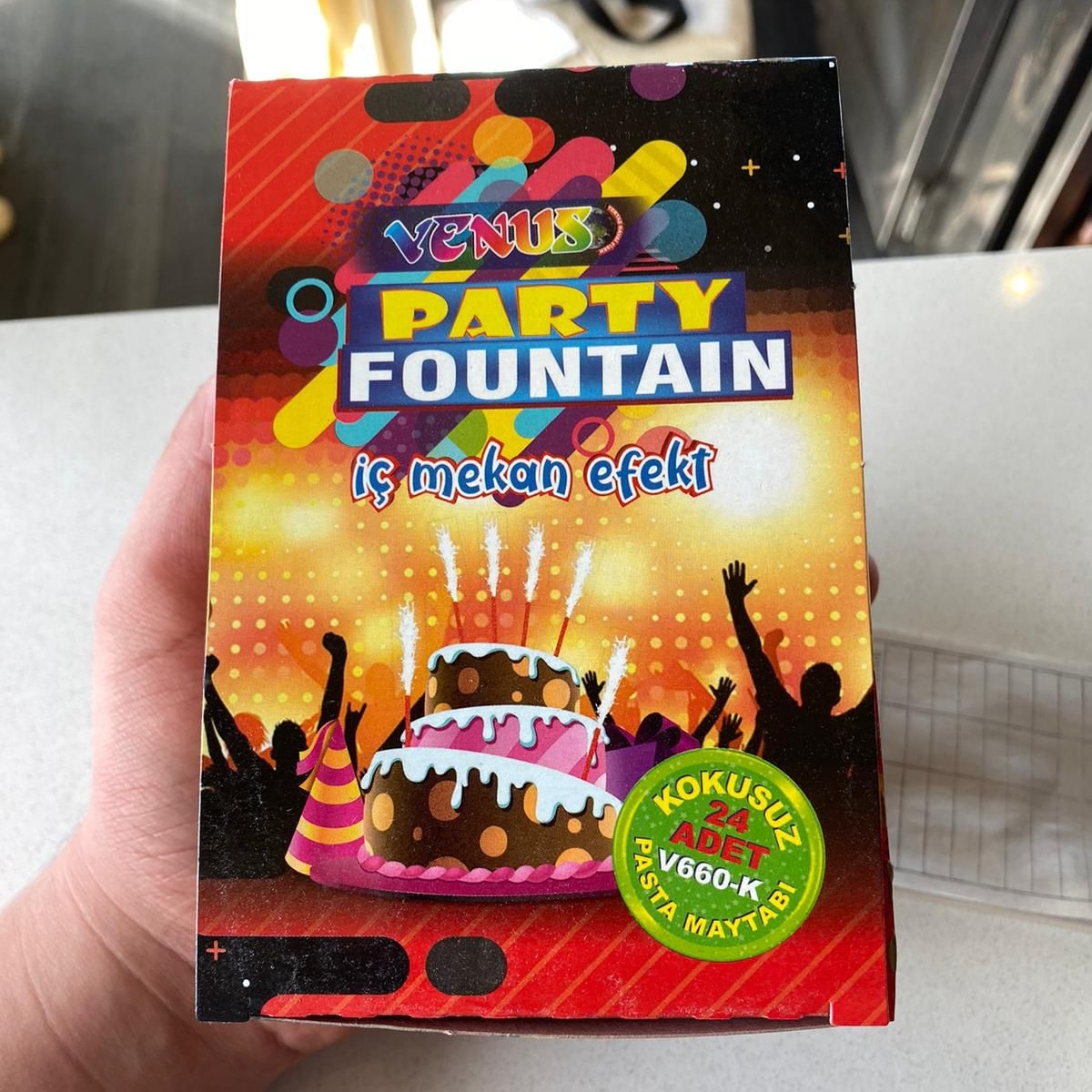 İç Mekan Pasta Volkanı 2026 Model - Yüklenen Görsel